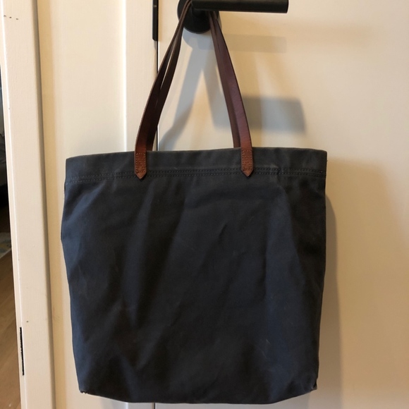 madewell transport tote black